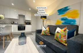 Central Serviced Apartments - 1 Bedroom - Modern - FREE Street Parking - Close to University of Dundee - Weekly-Monthly Stay Offers - Wi-Fi - Cosy Little Apartment